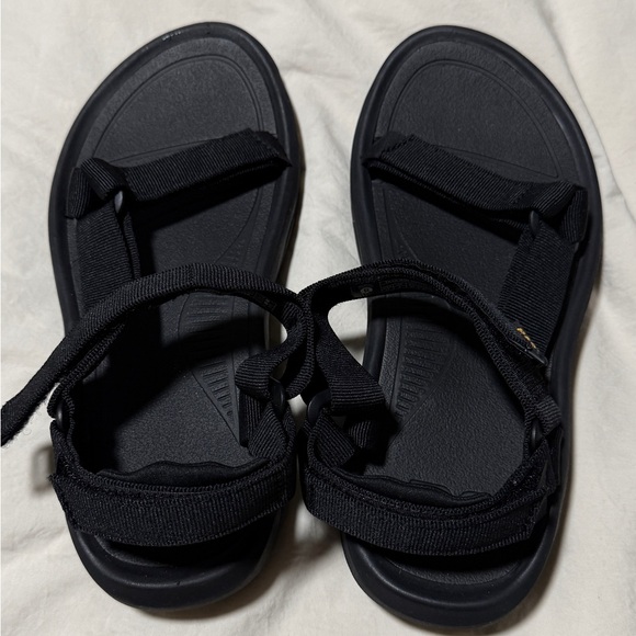 New Teva Black Outdoor Sandals - Picture 6 of 6